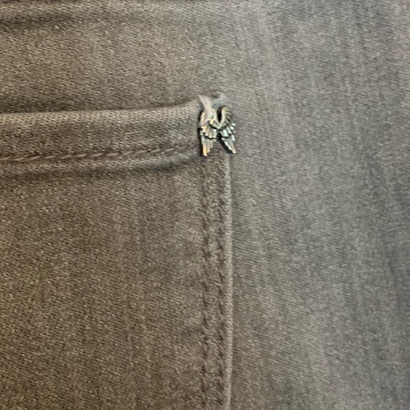 Grey “Mid Rise Pencil” Skinny Jeans - Picture 5 of 9